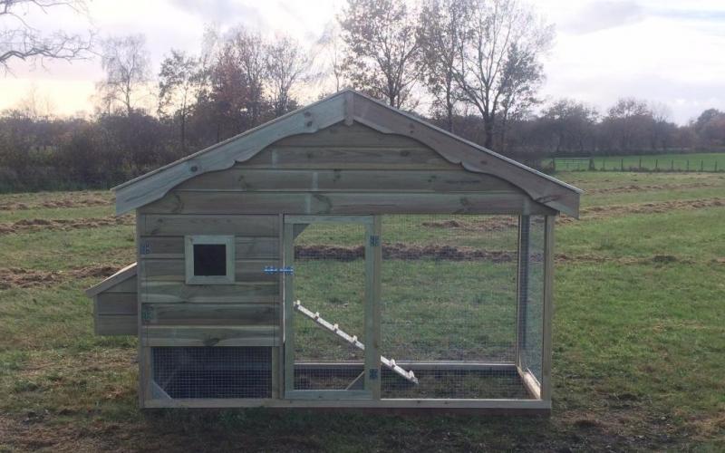 Kippenhok Bolsward type B Kwaliteits dierenverblijven van der Land