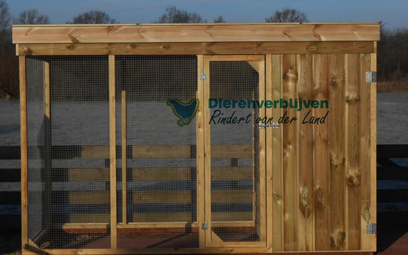 Kippenhok Hoog kippenhok Kwaliteits dierenverblijven van der Land