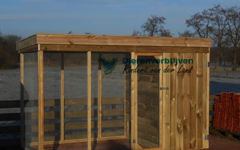 Kippenhok Hoog kippenhok Kwaliteits dierenverblijven van der Land
