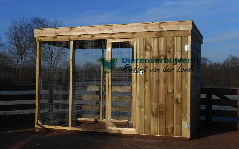 Kippenhok Hoog kippenhok Kwaliteits dierenverblijven van der Land
