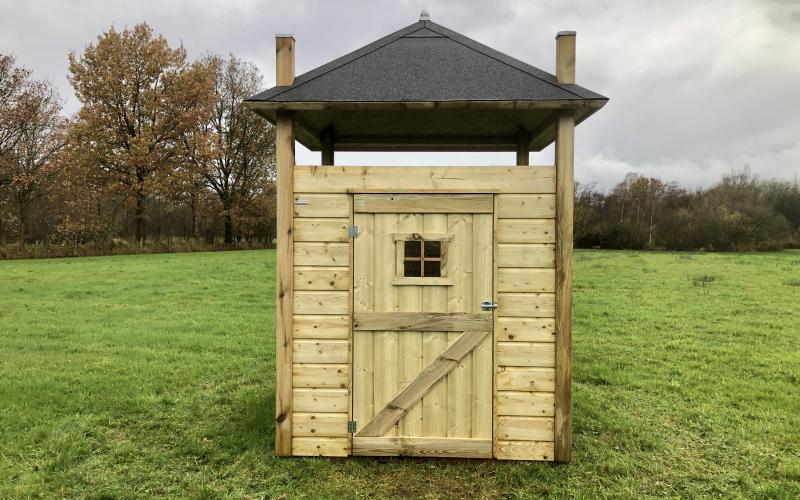 Kippenhok Hooiberg geitenhok Kwaliteits dierenverblijven van der Land