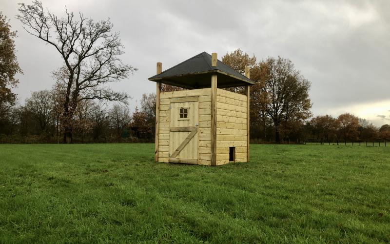 Kippenhok Hooiberg geitenhok Kwaliteits dierenverblijven van der Land