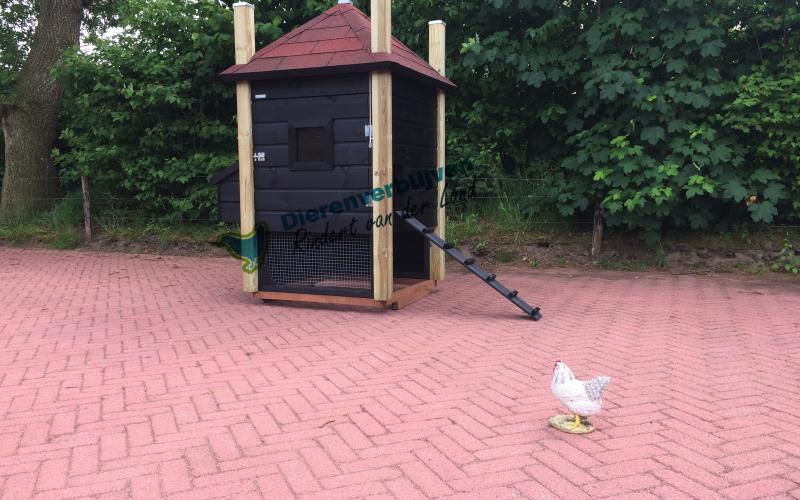 Kippenhok Hooiberg type B Kwaliteits dierenverblijven van der Land