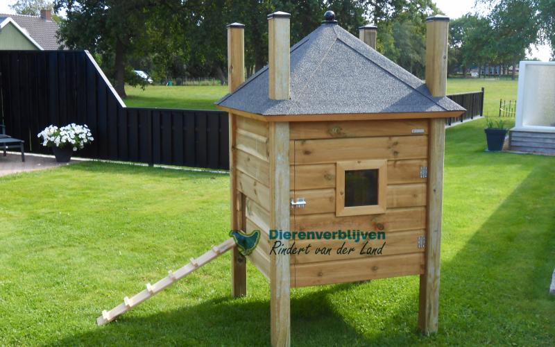 Kippenhok Hooiberg kippenhok Kwaliteits dierenverblijven van der Land