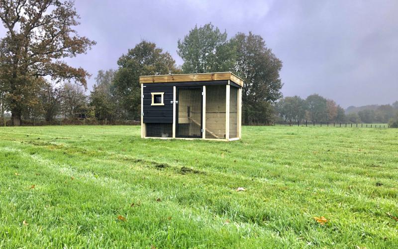 Kippenhok Konijnenhok Leeuwarden type A, Deluxe Kwaliteits dierenverblijven van der Land