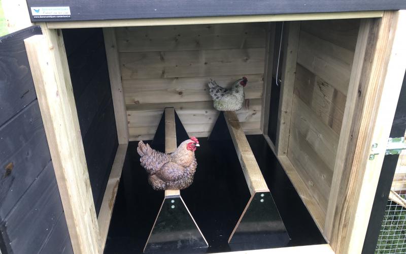 Kippenhok b- Kippenhok Sneek type A, Deluxe Kwaliteits dierenverblijven van der Land