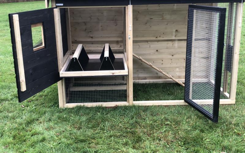 Kippenhok c- Kippenhok Bolsward type A, Deluxe Kwaliteits dierenverblijven van der Land