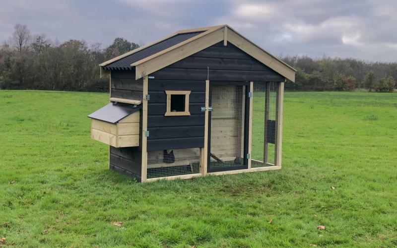 Kippenhok c- Kippenhok Bolsward type A, Deluxe Kwaliteits dierenverblijven van der Land