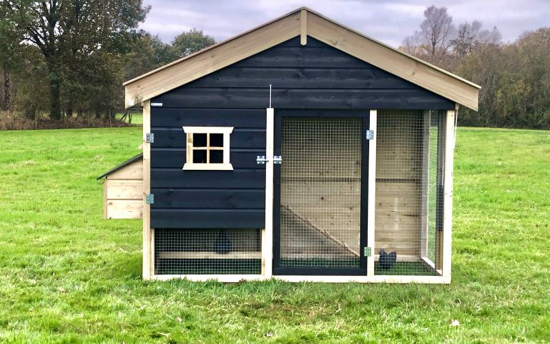 Kippenhok c- Kippenhok Bolsward type A, Deluxe Kwaliteits dierenverblijven van der Land
