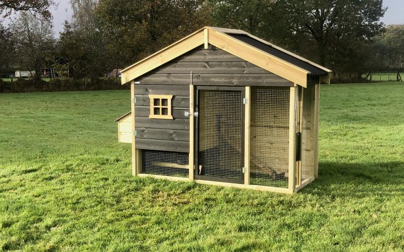 Kippenhok c- Kippenhok Bolsward type A, Deluxe Kwaliteits dierenverblijven van der Land