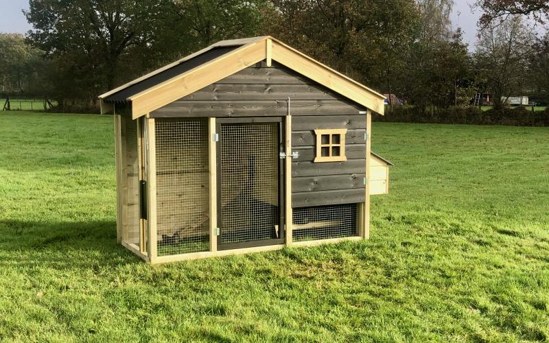 Kippenhok c- Kippenhok Bolsward type A, Deluxe Kwaliteits dierenverblijven van der Land
