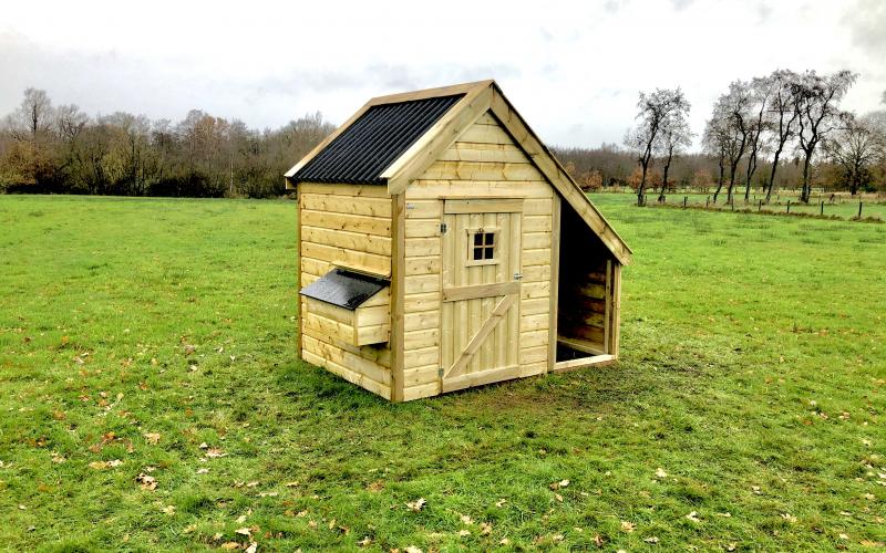 Kippenhok Geitenhok/schapenhok/kippenhok Kwaliteits dierenverblijven van der Land