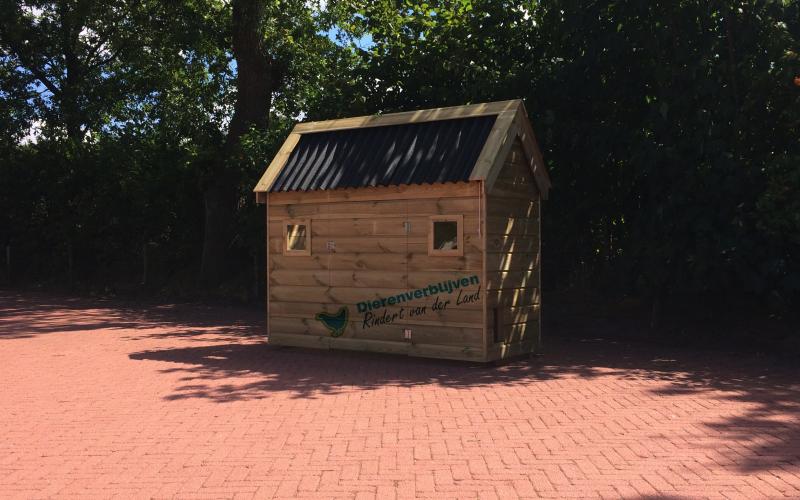 Kippenhok Hindeloopen type F Kwaliteits dierenverblijven van der Land