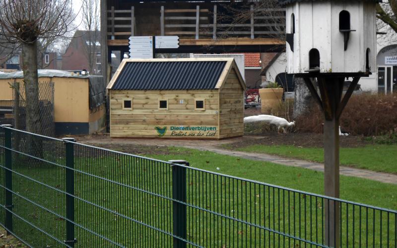 Kippenhok Hindeloopen type D Kwaliteits dierenverblijven van der Land