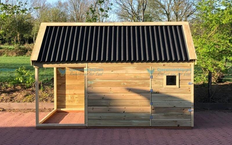 Kippenhok c- Geitenstal type A Kwaliteits dierenverblijven van der Land