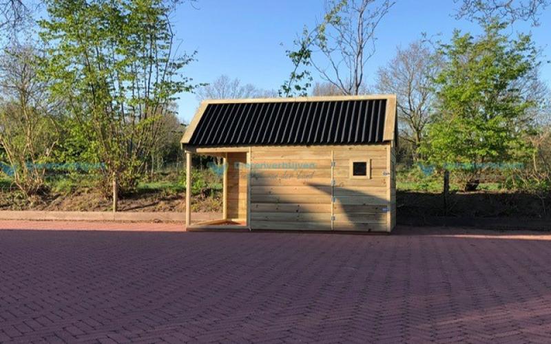 Kippenhok c- Geitenstal type A Kwaliteits dierenverblijven van der Land