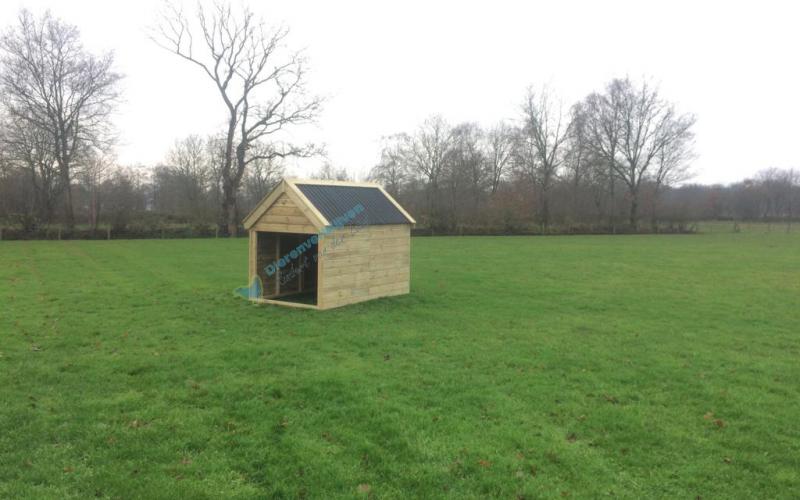 Kippenhok Schuilhok type E Kwaliteits dierenverblijven van der Land