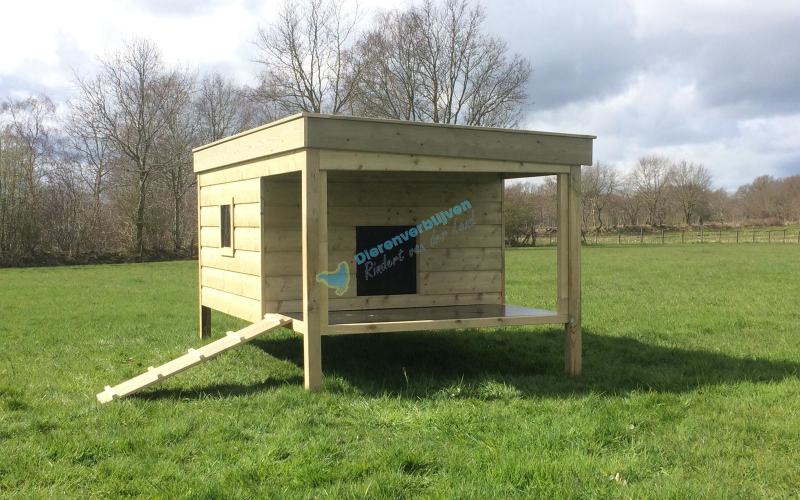 Kippenhok Weidestal type C Kwaliteits dierenverblijven van der Land