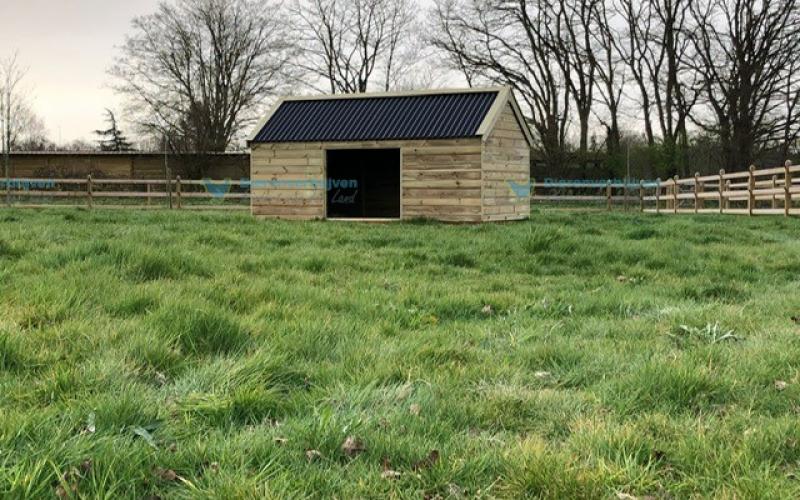 Kippenhok d- Schuilhok type D Kwaliteits dierenverblijven van der Land