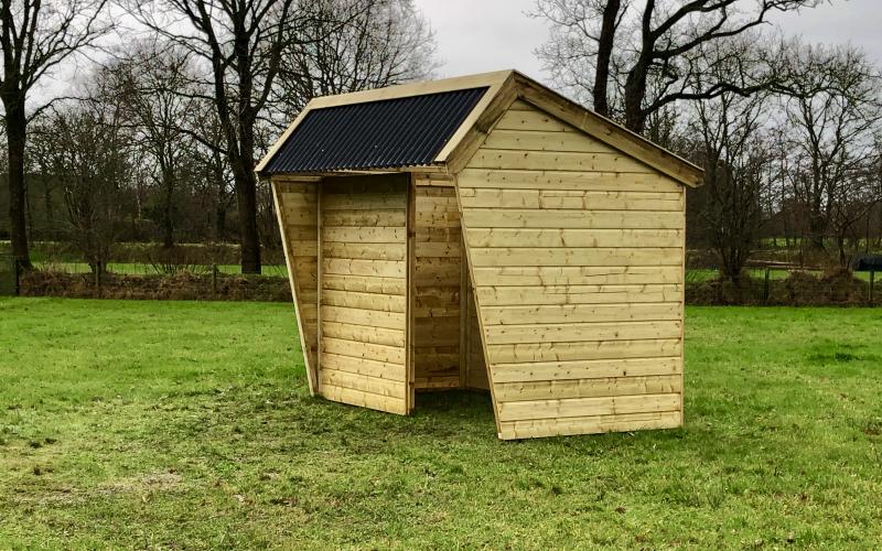 Kippenhok Schuilstal alpaca Kwaliteits dierenverblijven van der Land