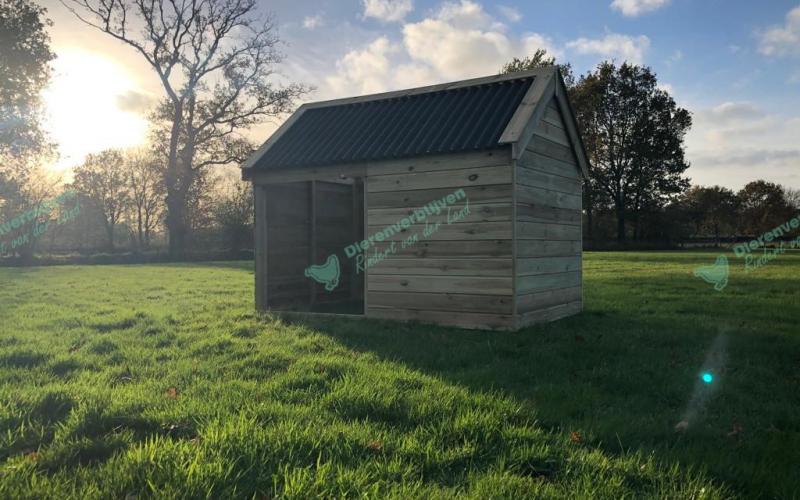 Kippenhok Schuilhok type G Kwaliteits dierenverblijven van der Land