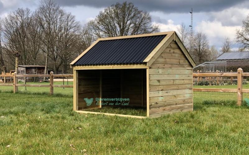 Kippenhok Schuilhok type A Kwaliteits dierenverblijven van der Land