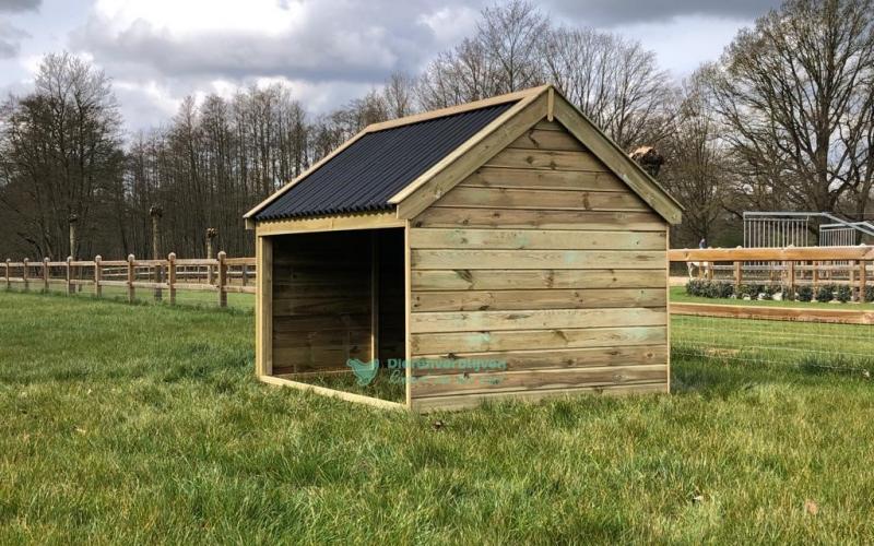 Kippenhok Schuilhok type A Kwaliteits dierenverblijven van der Land