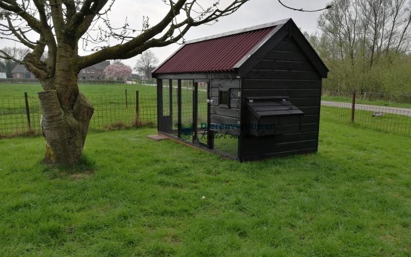 Kippenhok Sneek type D Kwaliteits dierenverblijven van der Land