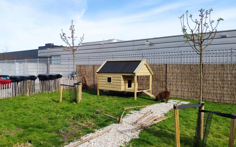 Kippenhok a- Weidestal type B Kwaliteits dierenverblijven van der Land
