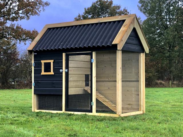 Dierenverblijven van der land Konijnenhok Sneek type A, Deluxe