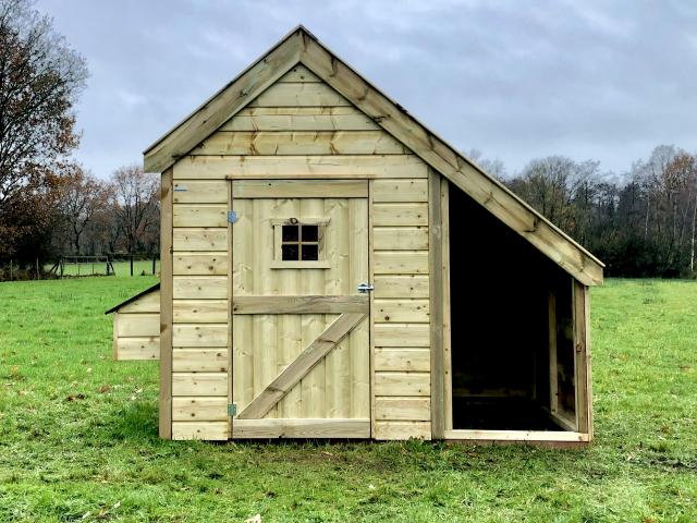 Dierenverblijven van der land Geitenhok/schapenhok/kippenhok
